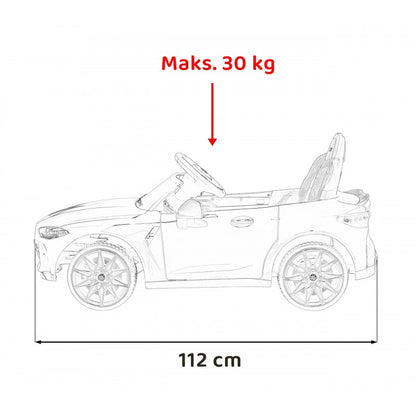Auto Elettrica per Bambini BMW M4 12V con Telecomando Gialla