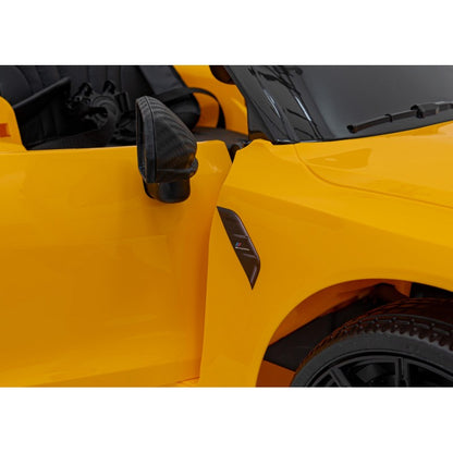 Auto Elettrica per Bambini BMW M4 12V con Telecomando Gialla