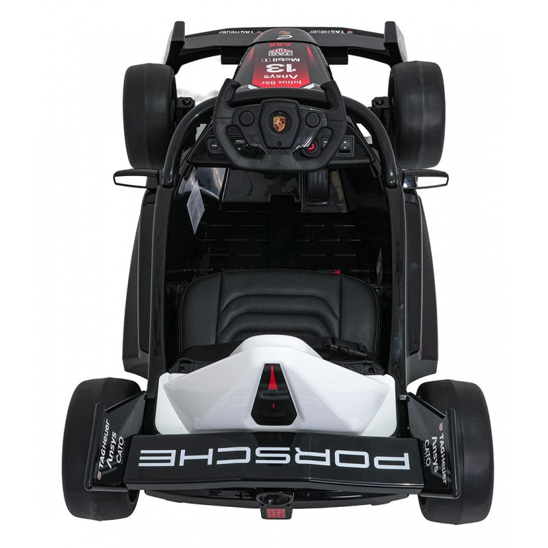 Auto Elettrica per Bambini Porsche Formula E 12V con Telecomando Rossa