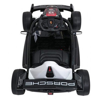 Auto Elettrica per Bambini Porsche Formula E 12V con Telecomando Rossa