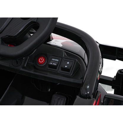 Auto Elettrica per Bambini Porsche Formula E 12V con Telecomando Rossa