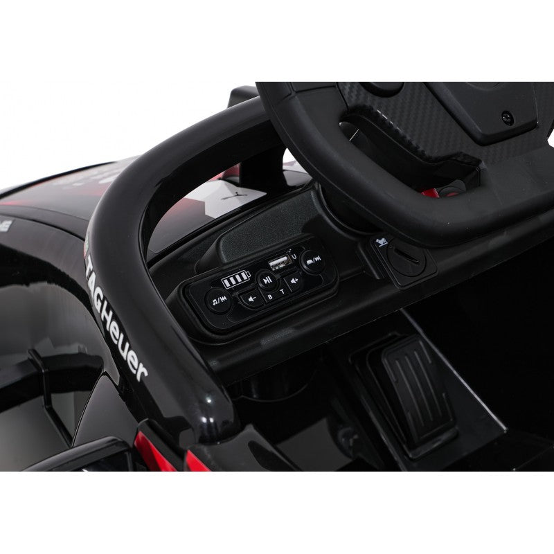 Auto Elettrica per Bambini Porsche Formula E 12V con Telecomando Rossa