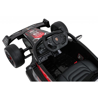 Auto Elettrica per Bambini Porsche Formula E 12V con Telecomando Rossa