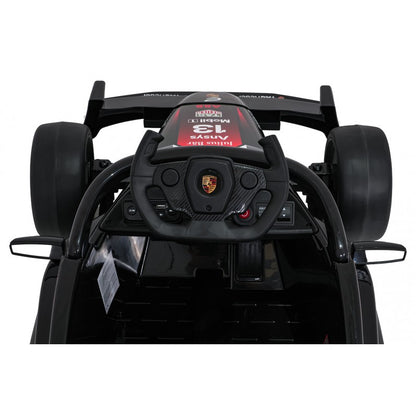 Auto Elettrica per Bambini Porsche Formula E 12V con Telecomando Rossa