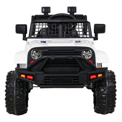Auto Elettrica per Bambini Jeep Dark Night 4x4 12V con Telecomando Bianca