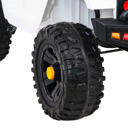 Auto Elettrica per Bambini Jeep Dark Night 4x4 12V con Telecomando Bianca