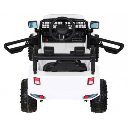 Auto Elettrica per Bambini Jeep Dark Night 4x4 12V con Telecomando Bianca