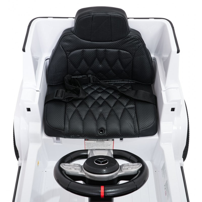 Auto Elettrica per Bambini Mercedes G63 AMG 4x4 12V con Telecomando Bianca
