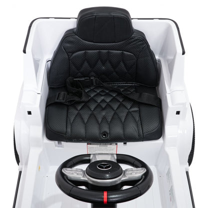 Auto Elettrica per Bambini Mercedes G63 AMG 4x4 12V con Telecomando Bianca