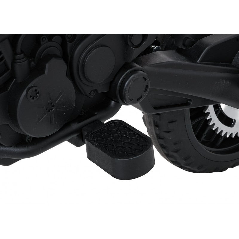 Moto Cross Elettrica per Bambini Aprilia RX con Rotelle Bianca