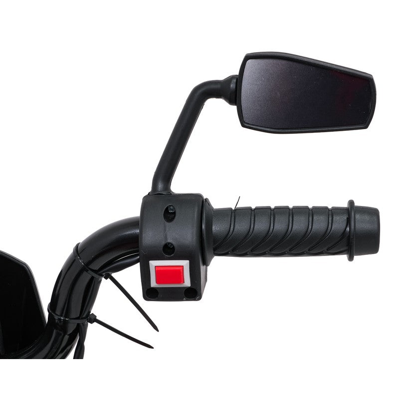 Moto Cross Elettrica per Bambini Aprilia RX con Rotelle Bianca