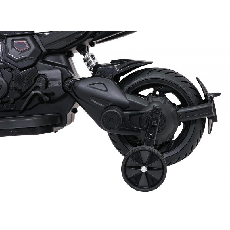 Moto Elettrica per Bambini Ducati Diavel x Bentley con Rotelle Arancione