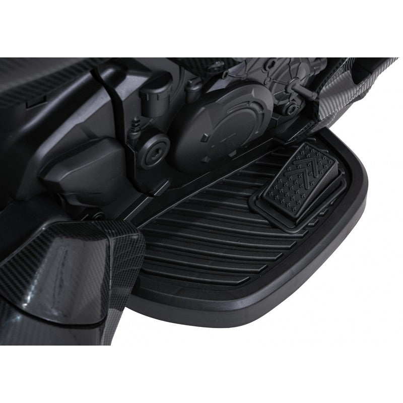 Moto Elettrica per Bambini Ducati Diavel x Bentley con Rotelle Arancione