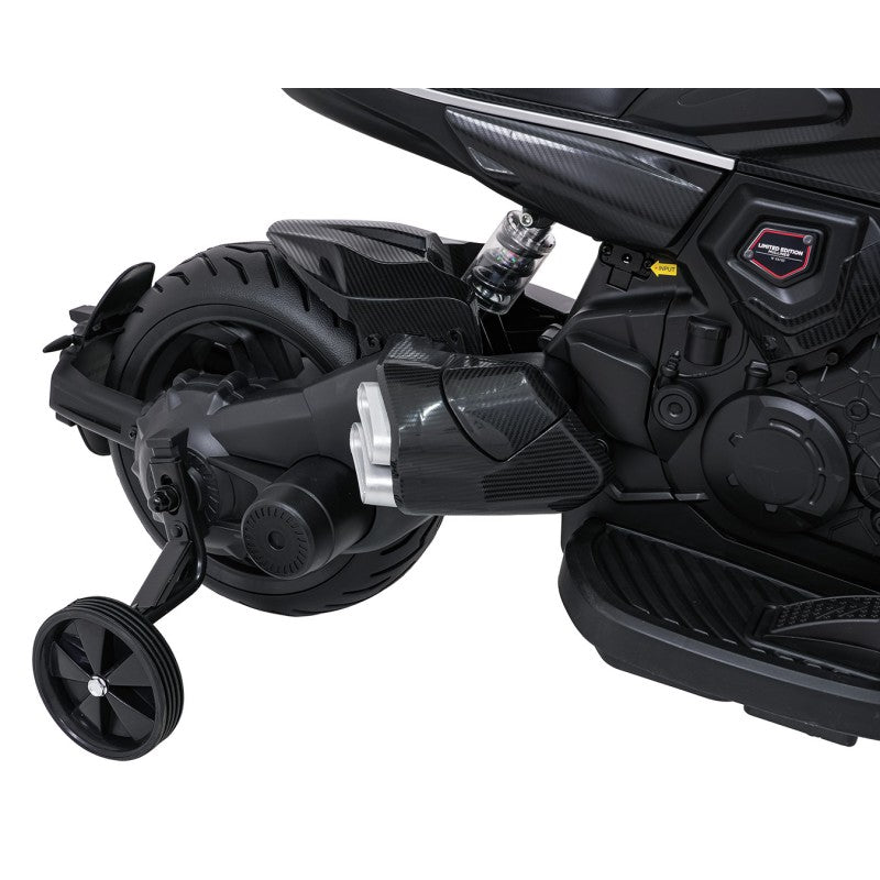 Moto Elettrica per Bambini Ducati Diavel x Bentley con Rotelle Arancione