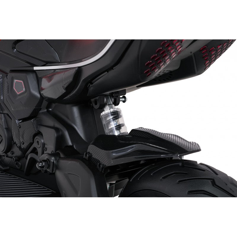 Moto Elettrica per Bambini Ducati Diavel x Bentley con Rotelle Arancione