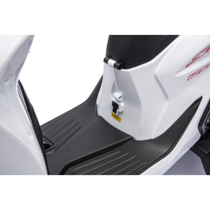 Scooter Elettrico per Bambini Honda SH125i con Rotelle Bianco