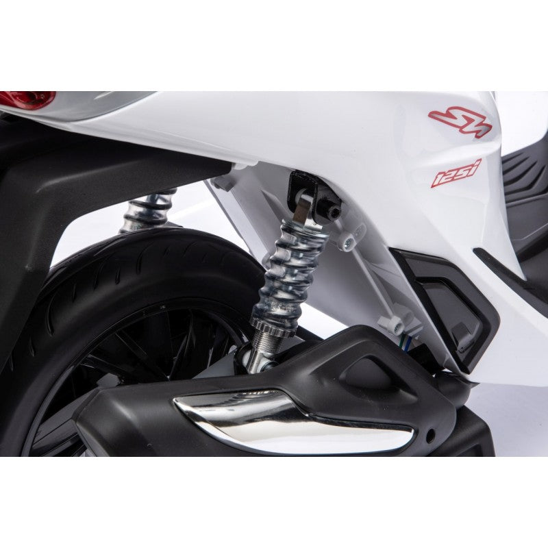 Scooter Elettrico per Bambini Honda SH125i con Rotelle Bianco