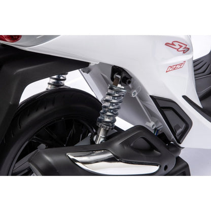 Scooter Elettrico per Bambini Honda SH125i con Rotelle Bianco