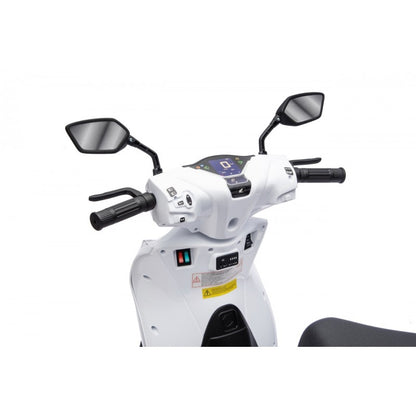 Scooter Elettrico per Bambini Honda SH125i con Rotelle Bianco