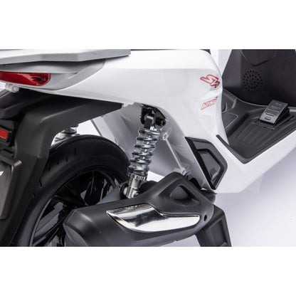 Scooter Elettrico per Bambini Honda SH125i con Rotelle Bianco