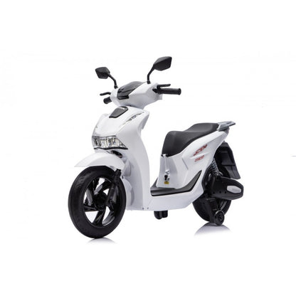 Scooter Elettrico per Bambini Honda SH125i con Rotelle Bianco
