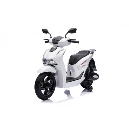 Scooter Elettrico per Bambini Honda SH125i con Rotelle Bianco