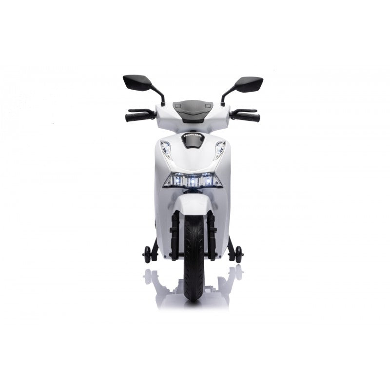 Scooter Elettrico per Bambini Honda SH125i con Rotelle Bianco