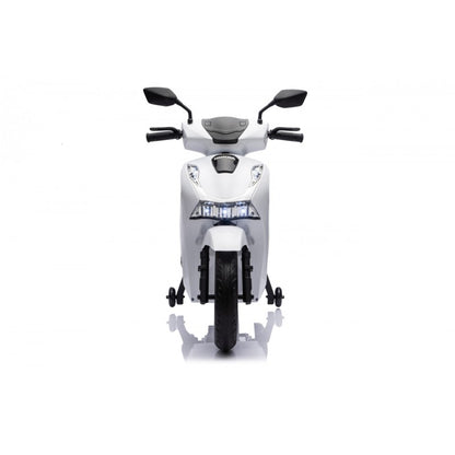 Scooter Elettrico per Bambini Honda SH125i con Rotelle Bianco