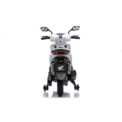 Scooter Elettrico per Bambini Honda SH125i con Rotelle Bianco
