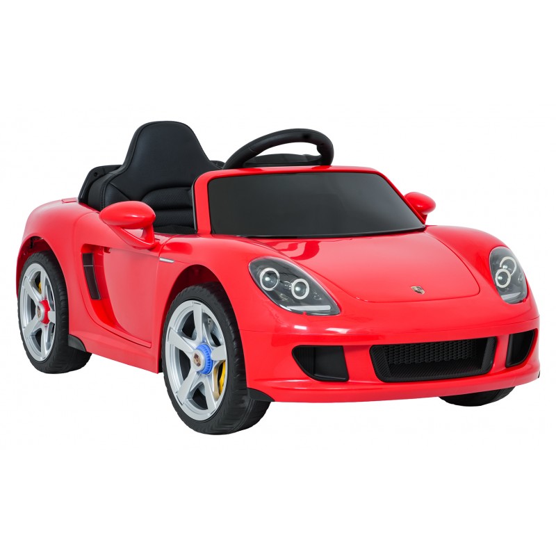Auto Elettrica per Bambini Porsche 911 Carrera 12V con Telecomando Rossa