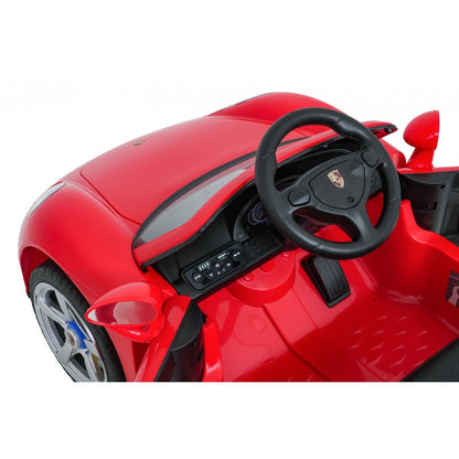 Auto Elettrica per Bambini Porsche 911 Carrera 12V con Telecomando Rossa
