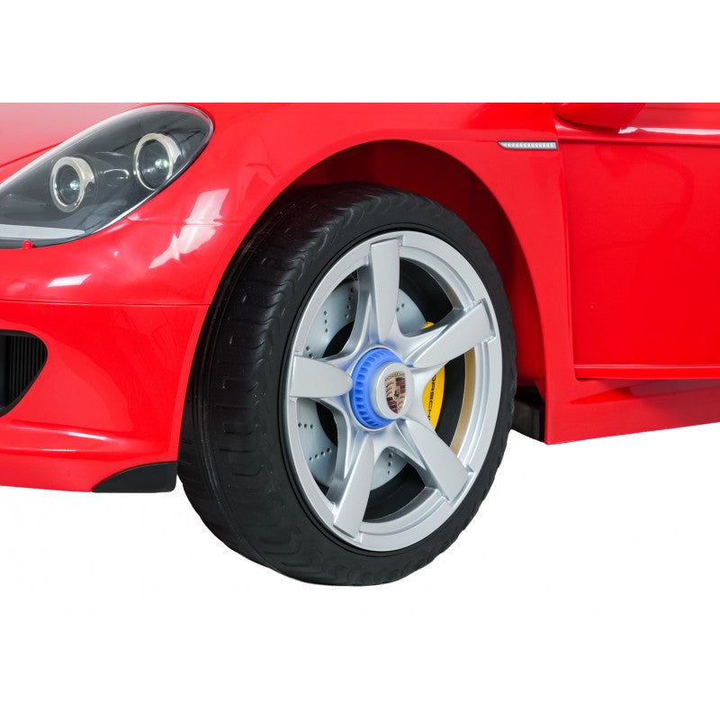 Auto Elettrica per Bambini Porsche 911 Carrera 12V con Telecomando Rossa