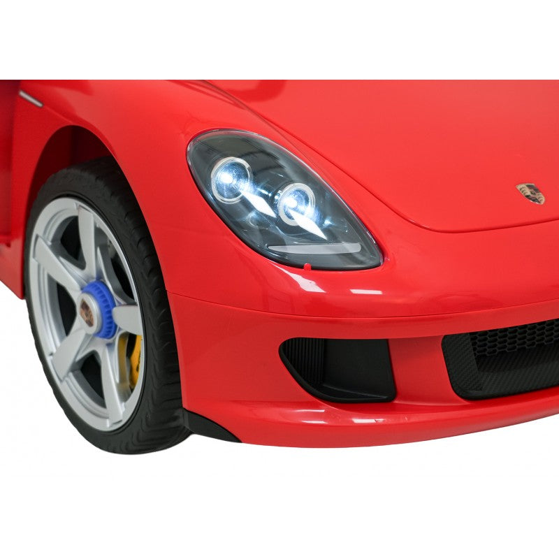 Auto Elettrica per Bambini Porsche 911 Carrera 12V con Telecomando Rossa