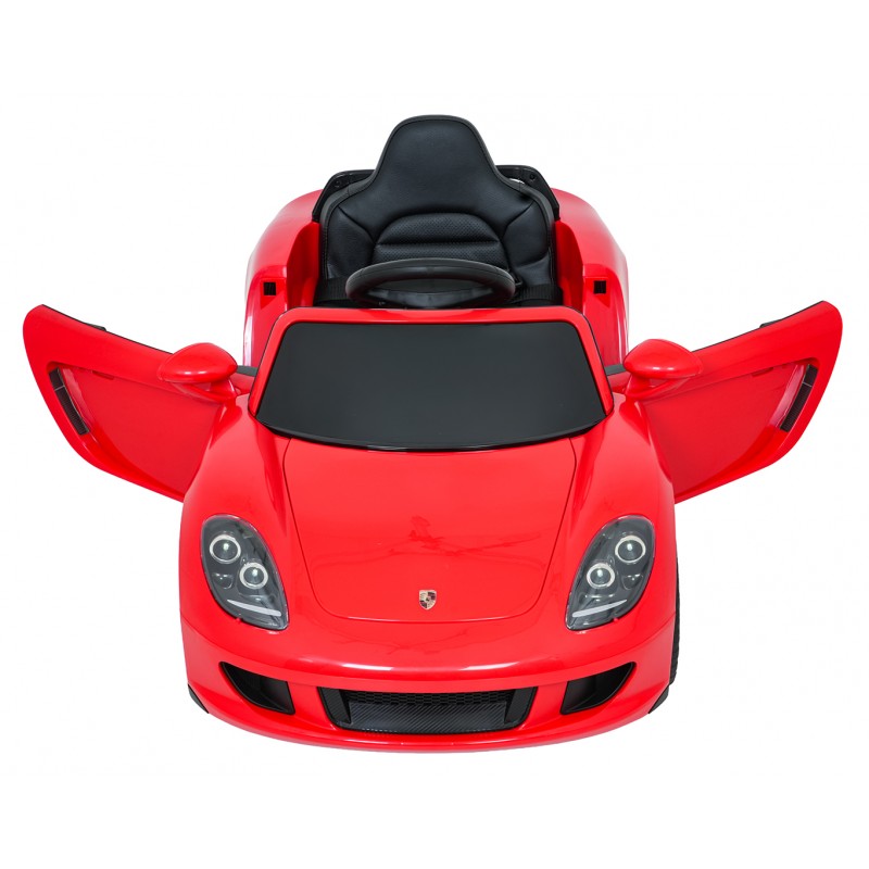 Auto Elettrica per Bambini Porsche 911 Carrera 12V con Telecomando Rossa