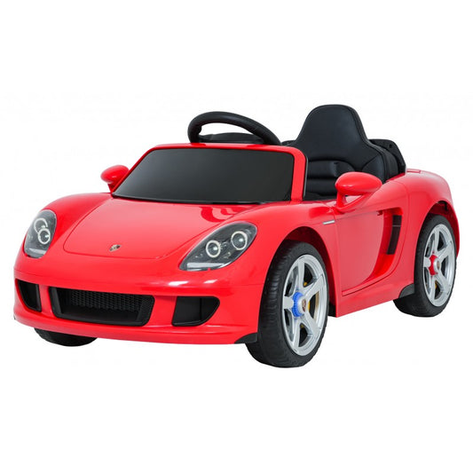 Auto Elettrica per Bambini Porsche 911 Carrera 12V con Telecomando Rossa