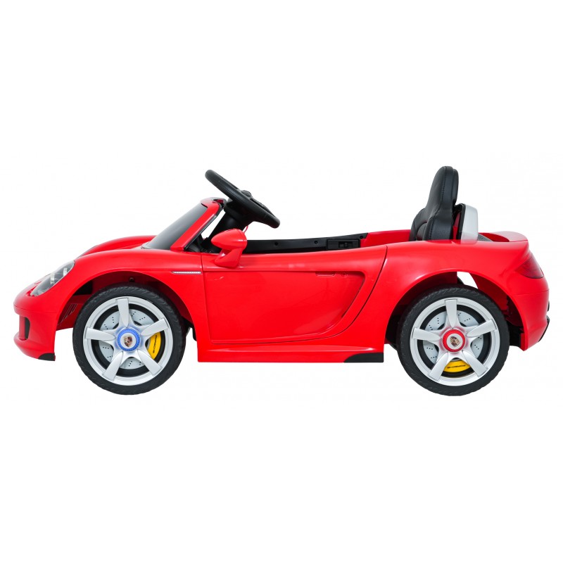 Auto Elettrica per Bambini Porsche 911 Carrera 12V con Telecomando Rossa