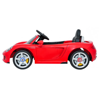 Auto Elettrica per Bambini Porsche 911 Carrera 12V con Telecomando Rossa