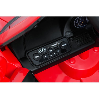 Auto Elettrica per Bambini Porsche 911 Carrera 12V con Telecomando Rossa