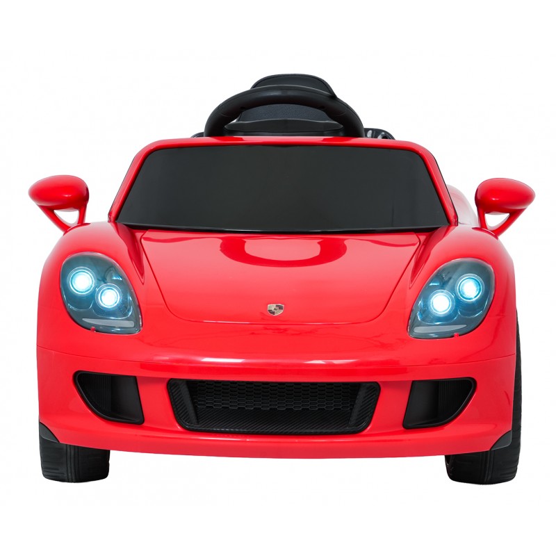Auto Elettrica per Bambini Porsche 911 Carrera 12V con Telecomando Rossa
