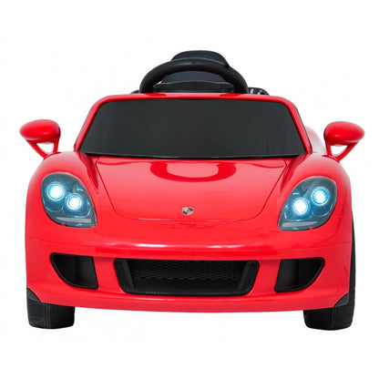 Auto Elettrica per Bambini Porsche 911 Carrera 12V con Telecomando Rossa