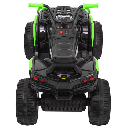Quad Elettrico per Bambini ATV BDM0906 4x4 Nero e Verde