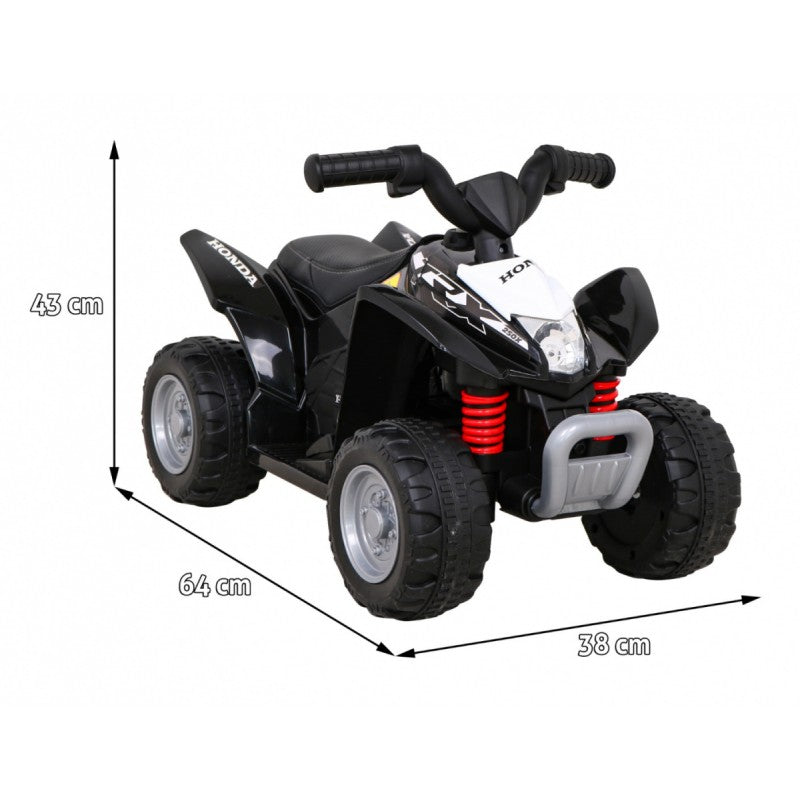 Quad Elettrico per Bambini Stile Honda con Retromarcia