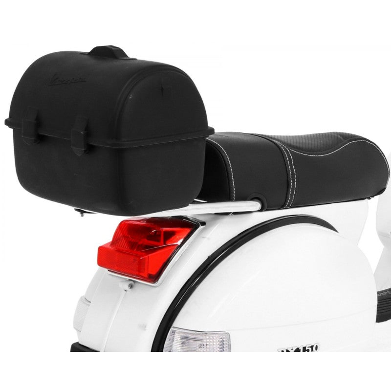 Scooter Elettrico per Bambini Stile Vespa con Rotelle Bianco
